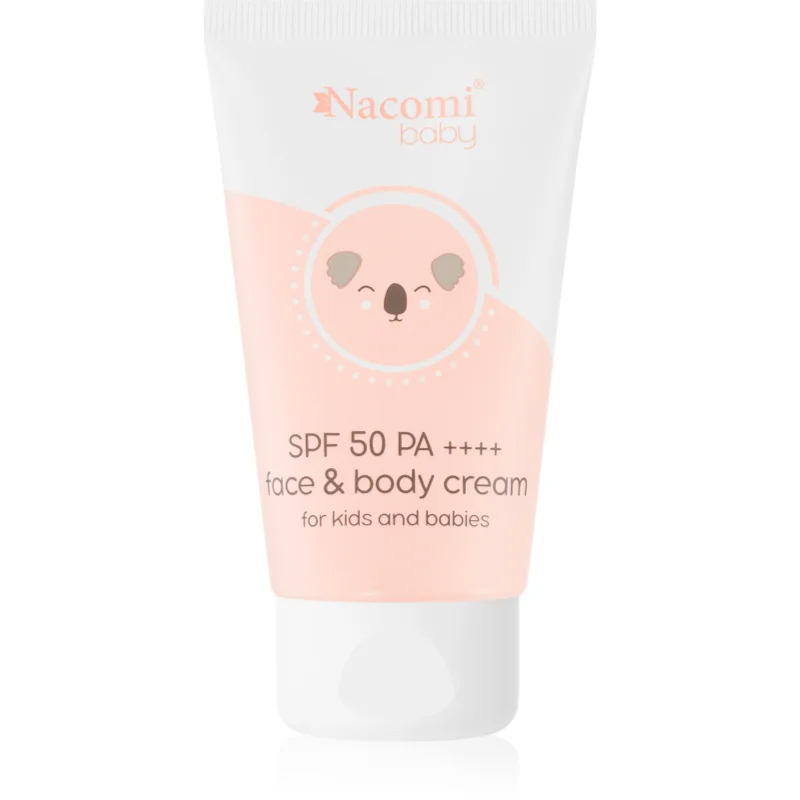 Nacomi Baby защитен крем за деца SPF 50 - Грижа за тяло - Сравни цени от 1 магазин с безплатна доставка