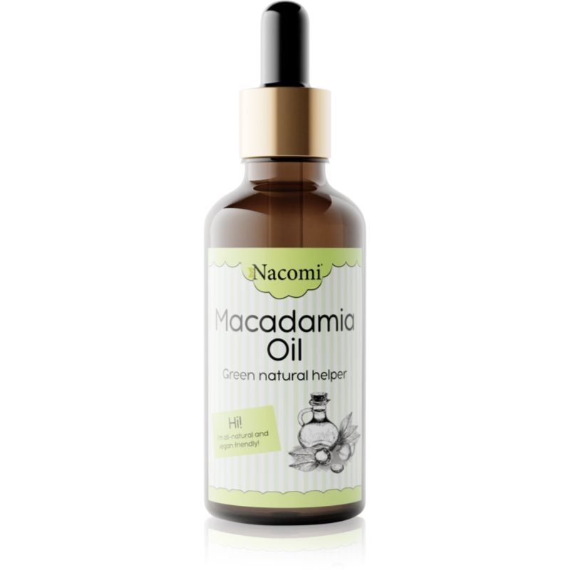 Nacomi Green Natural Helper олио от макадамия - Грижа за лице - Сравни цени от 1 магазин с безплатна доставка
