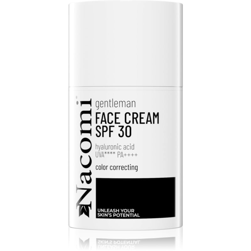 Nacomi Gentleman хидратиращ крем SPF 30 за мъже - Грижа за лице - Сравни цени от 1 магазин с безплатна доставка