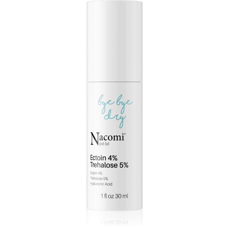 Nacomi Next Level Bye Bye Dry хидратиращ серум за суха кожа Ectoin 4% Trehalose 5% - Грижа за лице - Сравни цени от 1 магазин с безплатна доставка
