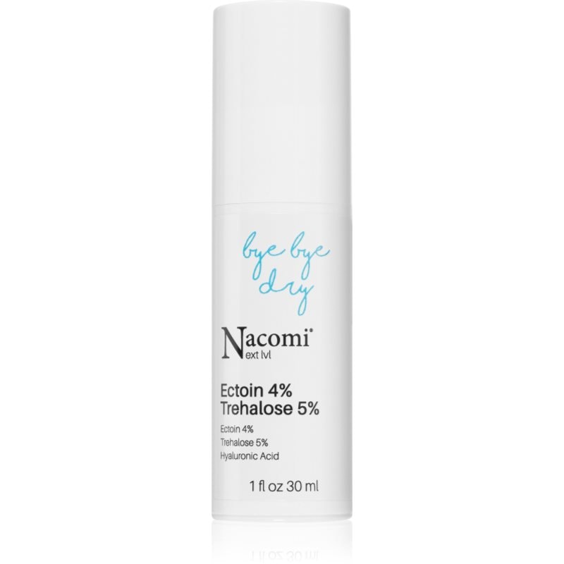 Nacomi Nacomi Next Level Bye Bye Dry хидратиращ серум за суха кожа Ectoin 4% Trehalose 5% - Унисекс парфюм 30мл - Сравни цени от 1 магазин с безплатна доставка
