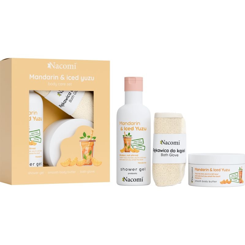 Nacomi Mandarin & Iced Yuzu подаръчен комплект за тяло - Комплект - Сравни цени от 1 магазин с безплатна доставка