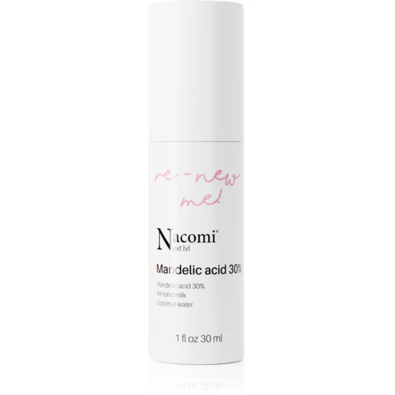 Nacomi Next Level Re-New Me изглаждащ ексфолиращ серум Mandelic Acid 30% - Грижа за лице - Сравни цени от 1 магазин с безплатна доставка