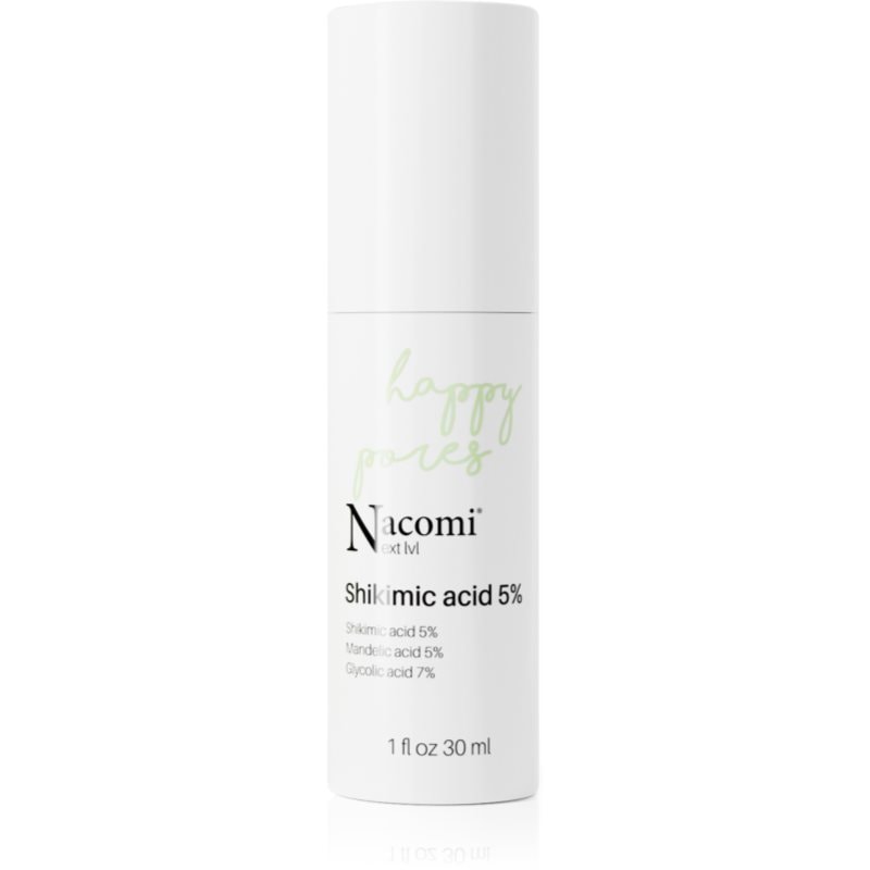 Nacomi Next Level Happy Pores почистващ пилинг за проблемна и мазна кожа Shikimic acid 5% - Грижа за лице - Сравни цени от 1 магазин с безплатна доставка