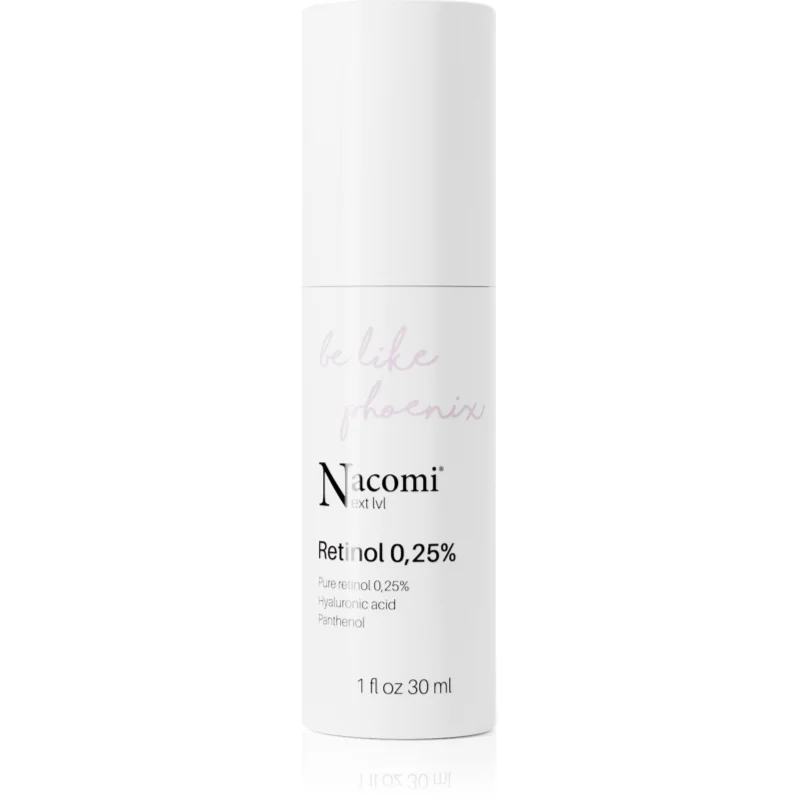 Nacomi Next Level Be Like Phoenix нощен серум против бръчки Retinol 0,25 % - Грижа за лице - Сравни цени от 1 магазин с безплатна доставка