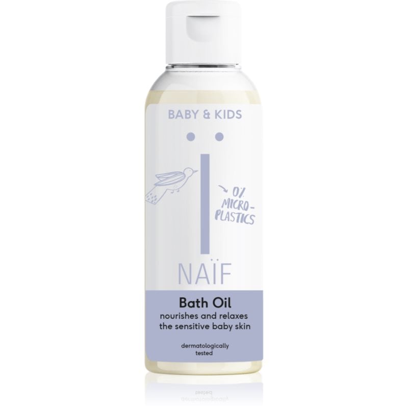 Naif Baby & Kids Bath Oil олио за вана за деца от раждането им