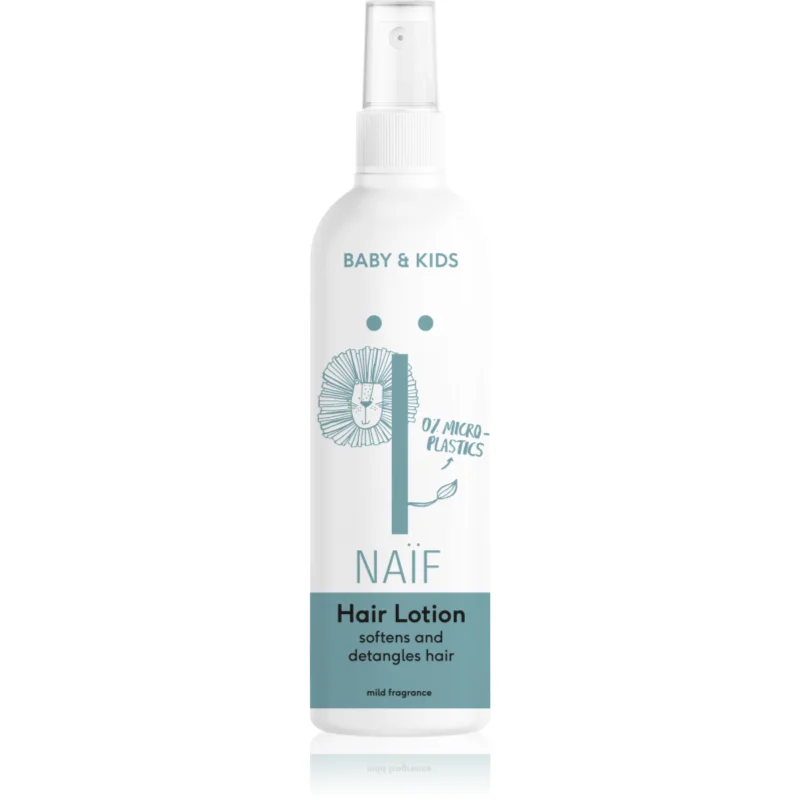 Naif Baby & Kids Hair Lotion подхранващ балсам без отмиване за по-лесно разресване на косата
