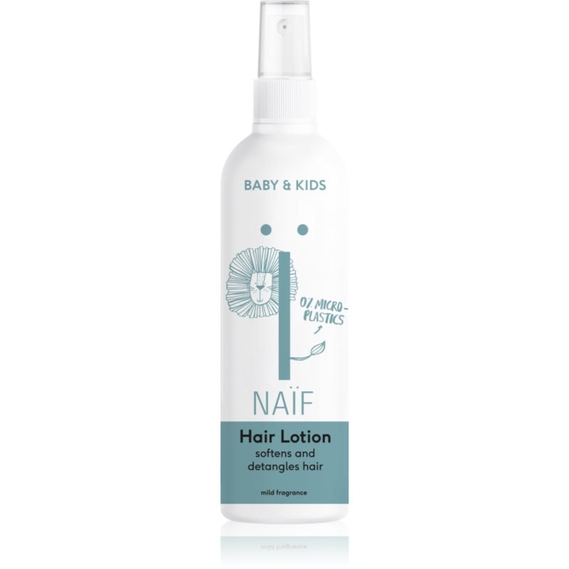 Naif Baby & Kids Hair Lotion подхранващ балсам без отмиване за по-лесно разресване на косата