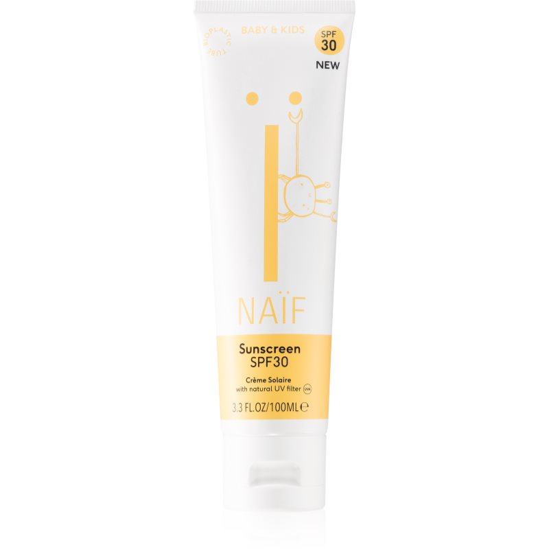 Naif Baby & Kids Sunscreen SPF 30 детски крем за слънчеви бани SPF 30 - Грижа за тяло - Сравни цени от 1 магазин с безплатна доставка