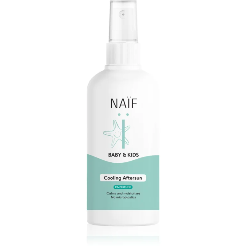 Naif Baby & Kids Cooling Aftersun спрей след слънчеви бани за бебета и деца без парфюм - Грижа за тяло - Сравни цени от 1 магазин с безплатна доставка