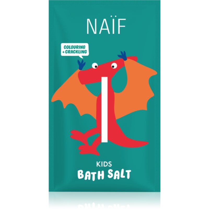 Naif Kids Bath Salt оцветяваща сол за вана за деца
