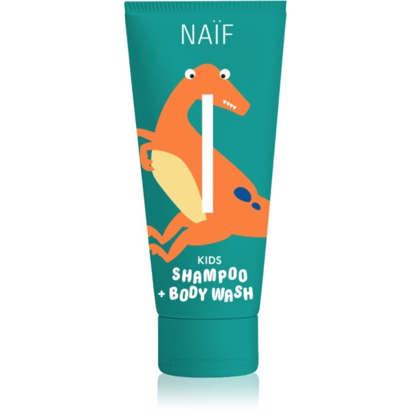 Naif Kids Shampoo + Body Wash детски миещ гел и шампоан