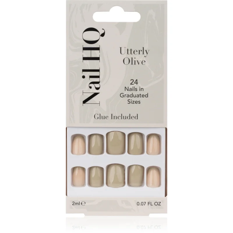 Nail HQ Square Изкуствени нокти Utterly Olive - Грим - Сравни цени от 1 магазин с безплатна доставка