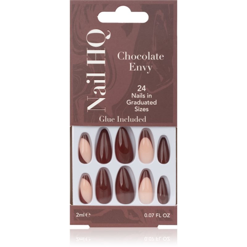 Nail HQ Almond Изкуствени нокти Chocolate Envy