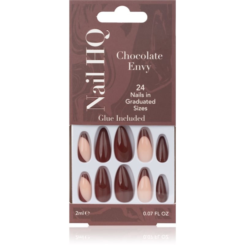 Nail HQ Almond Изкуствени нокти Chocolate Envy - Грим - Сравни цени от 1 магазин с безплатна доставка