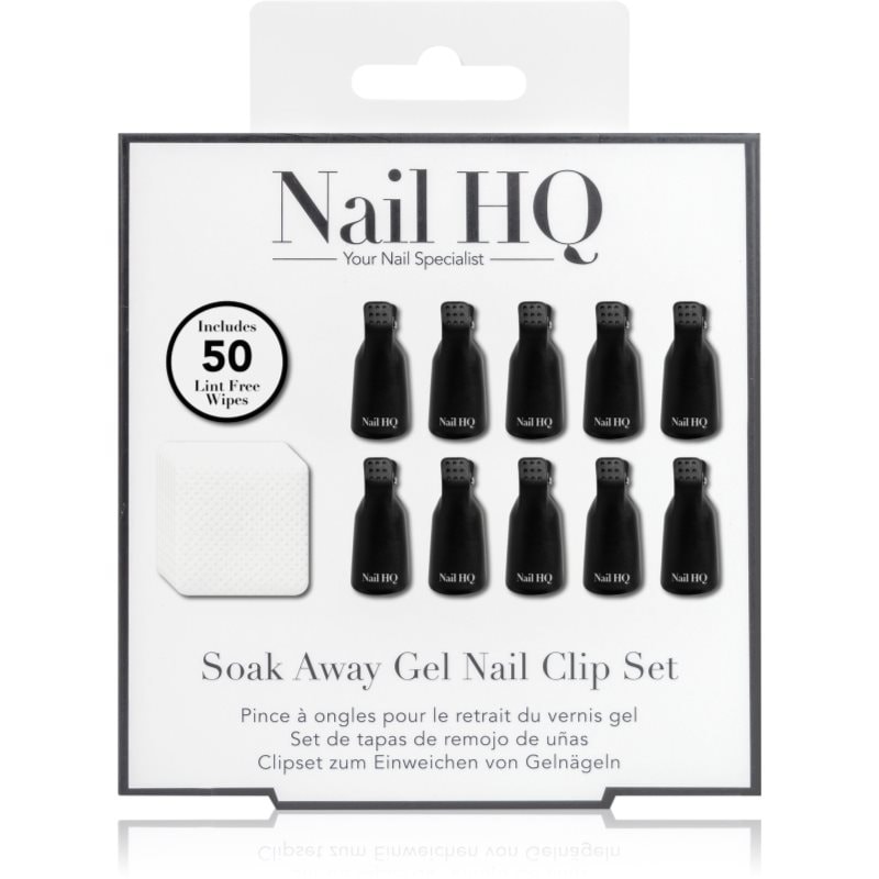 Nail HQ Soak Away Gel Nail Clip Set комплект за сваляне на акрилни и гел нокти - Комплект - Сравни цени от 1 магазин с безплатна доставка