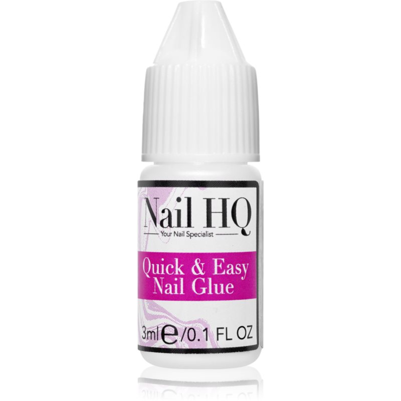 Nail HQ Nail HQ Quick & Easy Nail Glue лепило за нокти - Унисекс парфюм 3мл - Сравни цени от 1 магазин с безплатна доставка