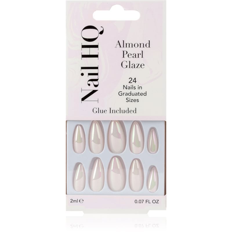 Nail HQ Almond Изкуствени нокти Pearl Glaze