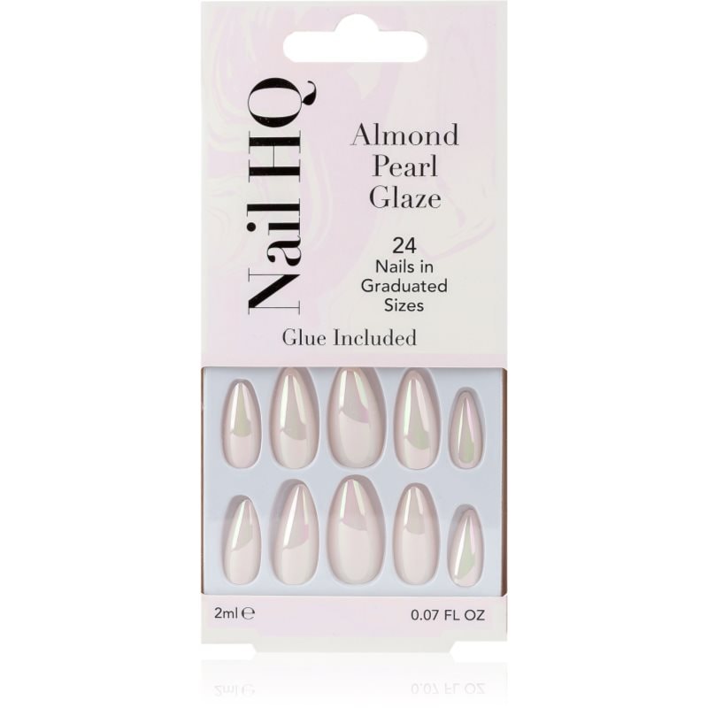 Nail HQ Almond Изкуствени нокти Pearl Glaze - Грим - Сравни цени от 1 магазин с безплатна доставка