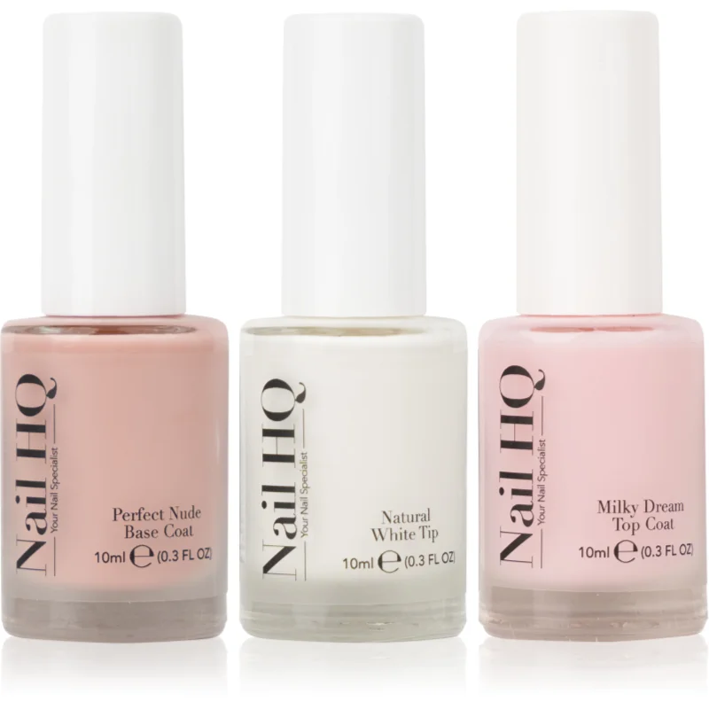 Nail HQ French Manicure Trio Set за френски маникюр - Грим - Сравни цени от 1 магазин с безплатна доставка