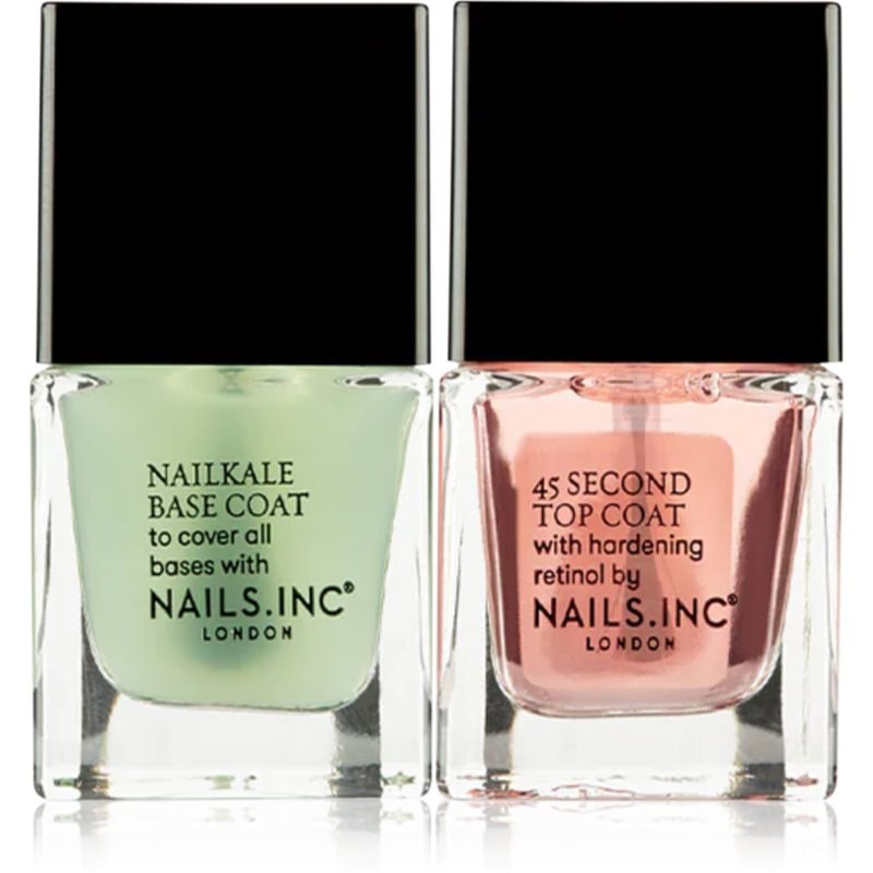 Nails Inc. Treatment Number Ones базов и финален топ лак за нокти мини - Грим - Сравни цени от 1 магазин с безплатна доставка