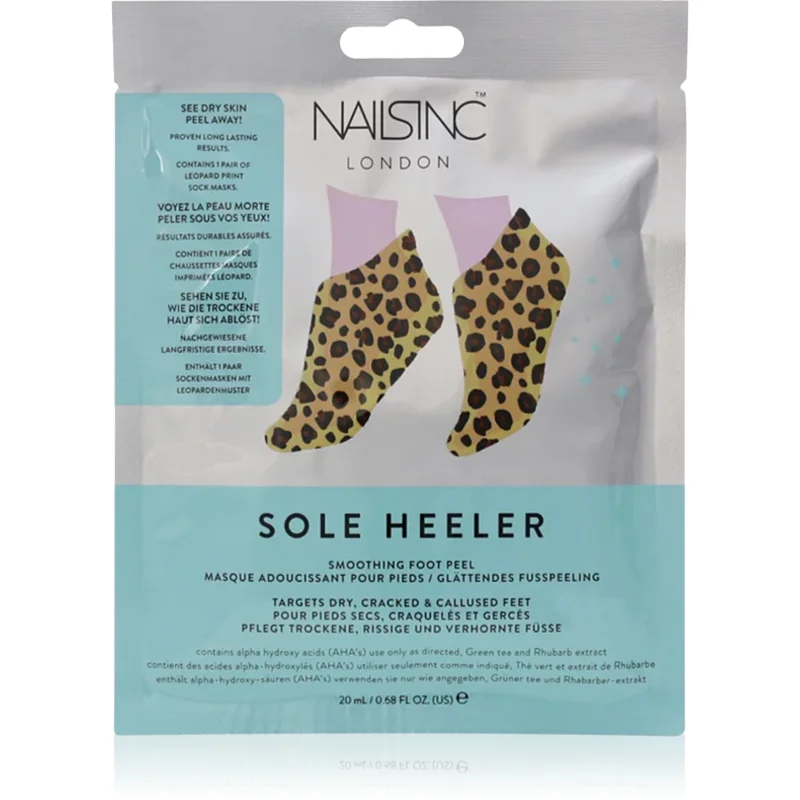 Nails Inc. Sole Heeler пилинг маска за крака - Грижа за тяло - Сравни цени от 1 магазин с безплатна доставка