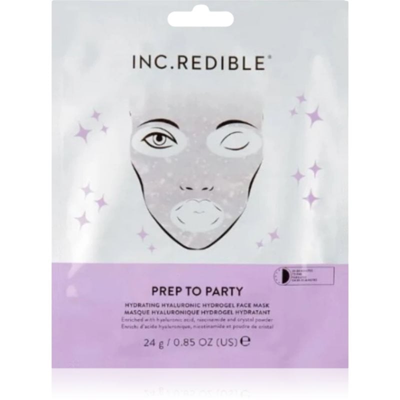 Nails Inc. INC. Redible Prep To Party хидрогелна маска за лице