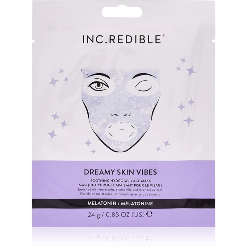 Nails Inc. INC. Redible Dreamy Skin Vibes хидрогелна маска с успокояващ ефект - Грижа за лице - Сравни цени от 1 магазин с безплатна доставка