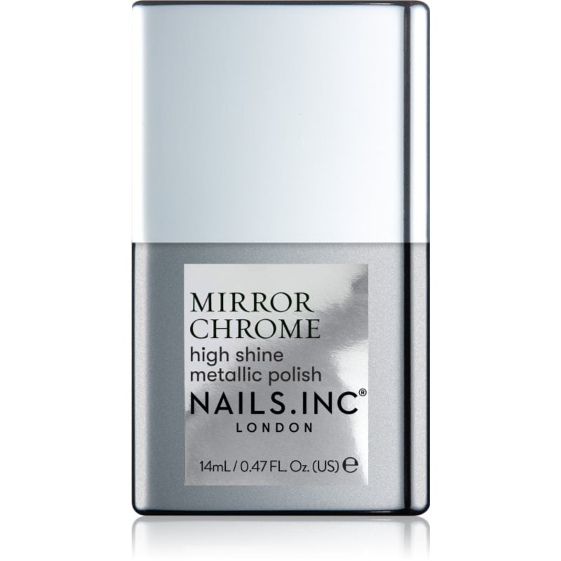 Nails Inc. Mirror Chrome лак за нокти със силен гланц