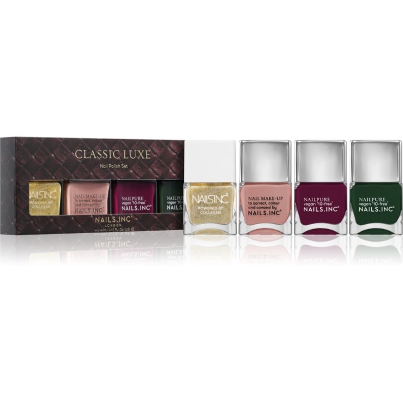Nails Inc. Classic Luxe комплект лак за нокти - Комплект - Сравни цени от 1 магазин с безплатна доставка