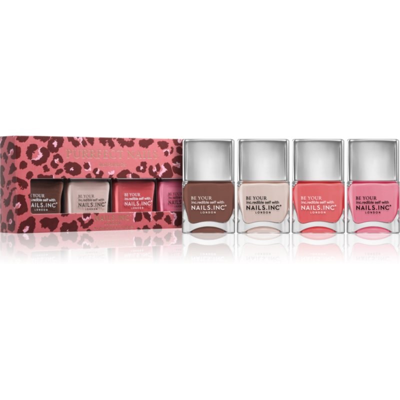 Nails Inc. Purrfect Nails комплект лак за нокти - Комплект - Сравни цени от 1 магазин с безплатна доставка