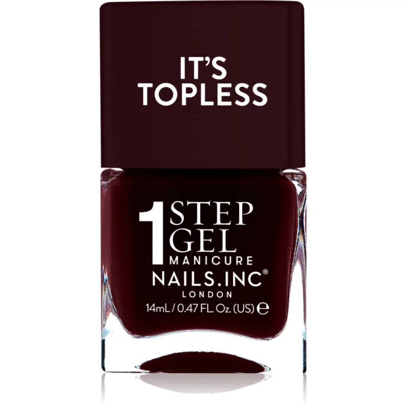 Nails Inc. It’s Topless гел лак за нокти за дълготраен ефект - Грим - Сравни цени от 1 магазин с безплатна доставка