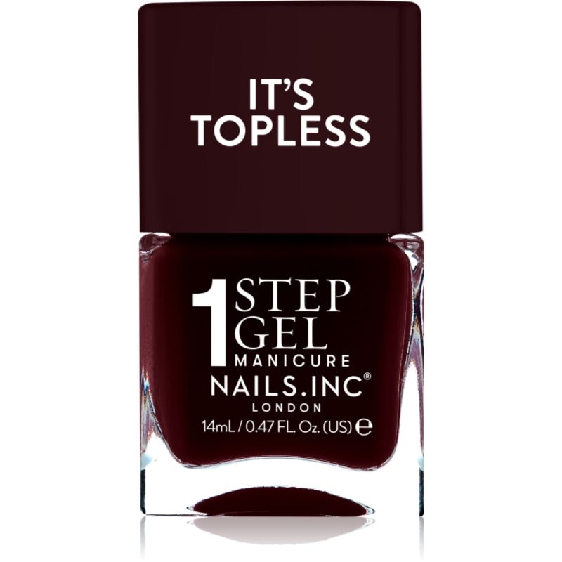 Nails Inc. It’s Topless гел лак за нокти за дълготраен ефект - Грим - Сравни цени от 1 магазин с безплатна доставка