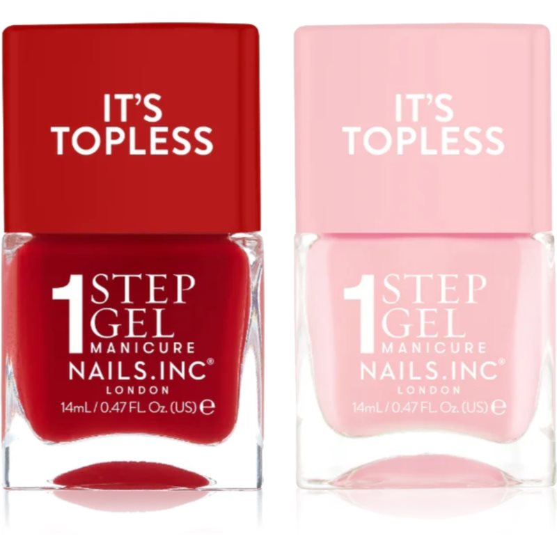 Nails Inc. It’s Topless Duo Set комплект лак за нокти - Комплект - Сравни цени от 1 магазин с безплатна доставка