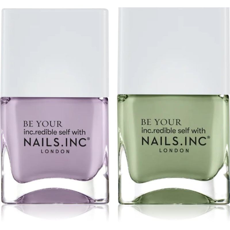Nails Inc. Summer Matcha Mood Duo комплект лак за нокти