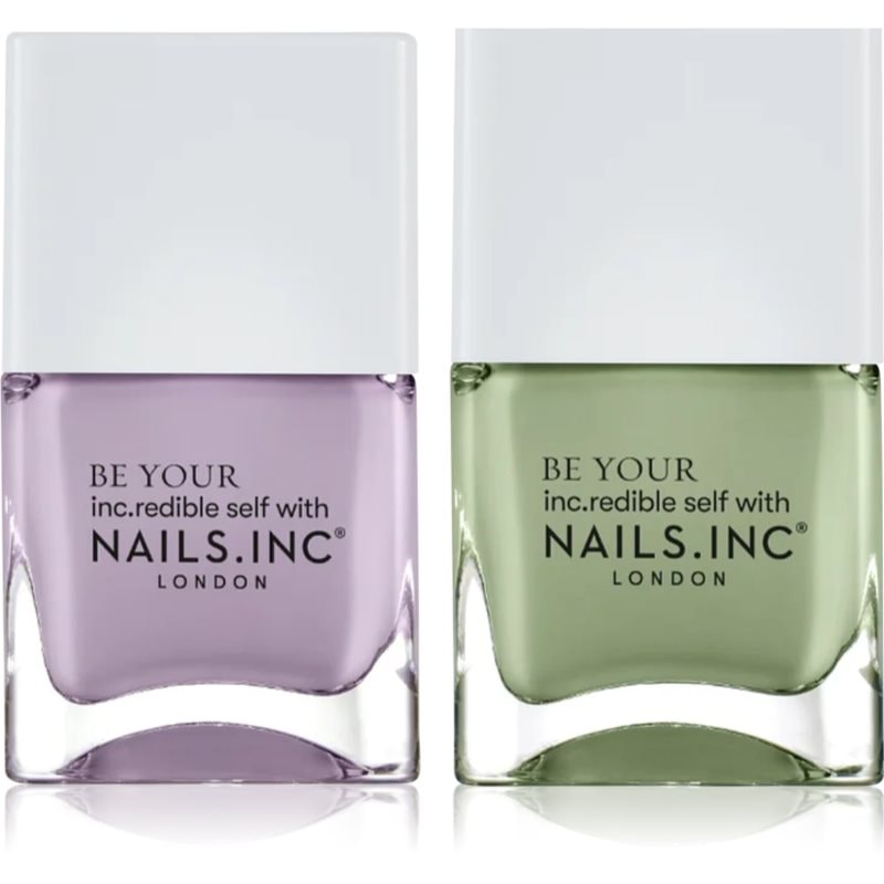 Nails Inc. Summer Matcha Mood Duo комплект лак за нокти - Комплект - Сравни цени от 1 магазин с безплатна доставка