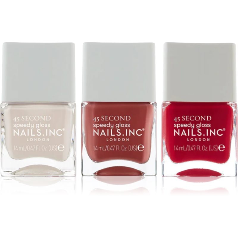 Nails Inc. 45 Second Spicy Margarita комплект лак за нокти - Комплект - Сравни цени от 1 магазин с безплатна доставка