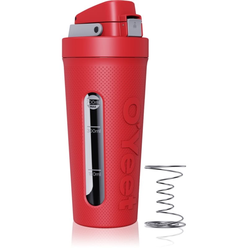 NAIPO Oyeet Shaker спортен шейкър боя Red
