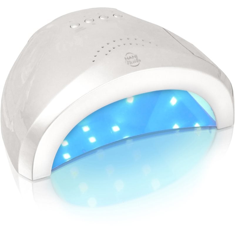 NaniNails NANI Pearl White LED лампа за оформяне на маникюр с гел