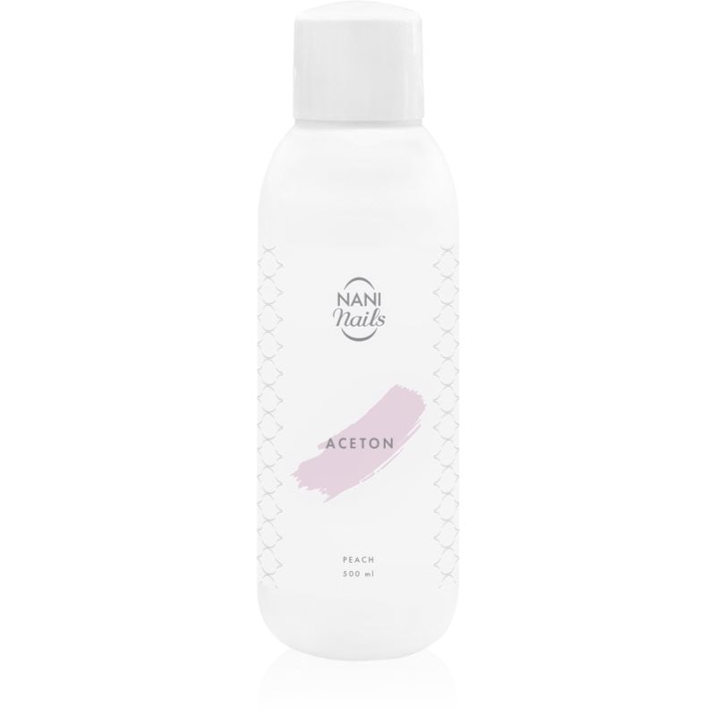 NaniNails NANI Peach чист ацетон за сваляне на гел-лакове
