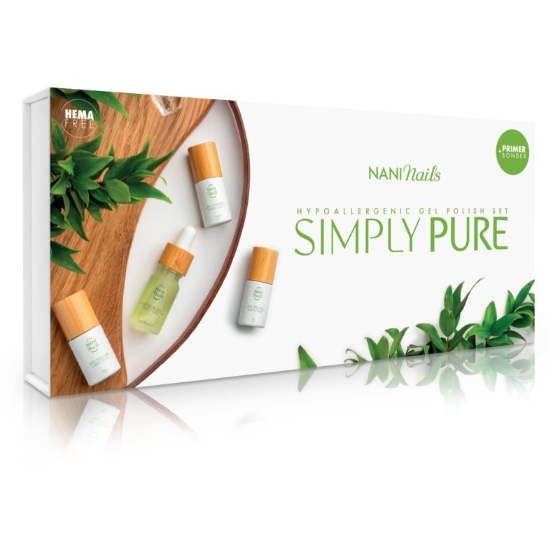 NaniNails Simly Pure подаръчен комплект за нокти за жени - Комплект - Сравни цени от 1 магазин с безплатна доставка