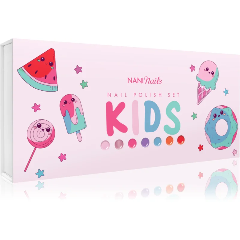 NaniNails NANI Kids Nail Polish Set комплект лак за нокти за деца - Комплект - Сравни цени от 1 магазин с безплатна доставка