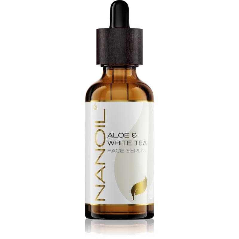 Nanoil Aloe & White Tea серум за лице с алое вера и бял чай