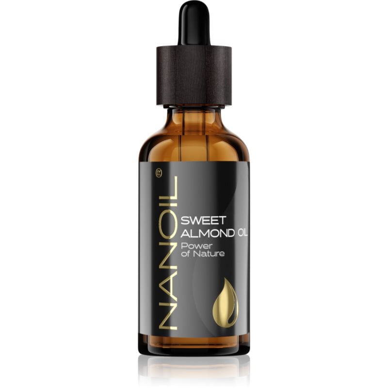 Nanoil Sweet Almond Oil бадемово олио за лице, тяло и коса