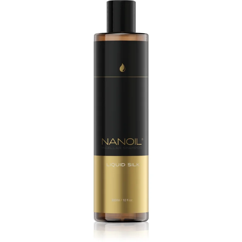 Nanoil Liquid Silk Мицеларен шампоан за блясък и мекота на косата