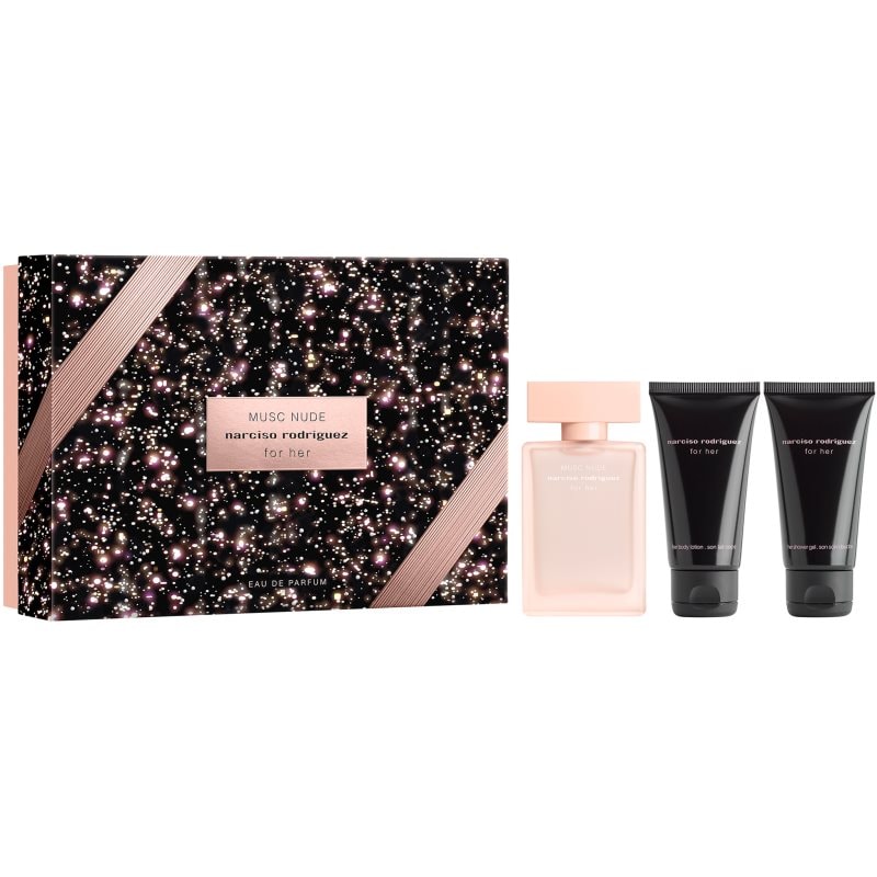 narciso rodriguez for her Musc Nude подаръчен комплект за жени - Комплект - Сравни цени от 1 магазин с безплатна доставка