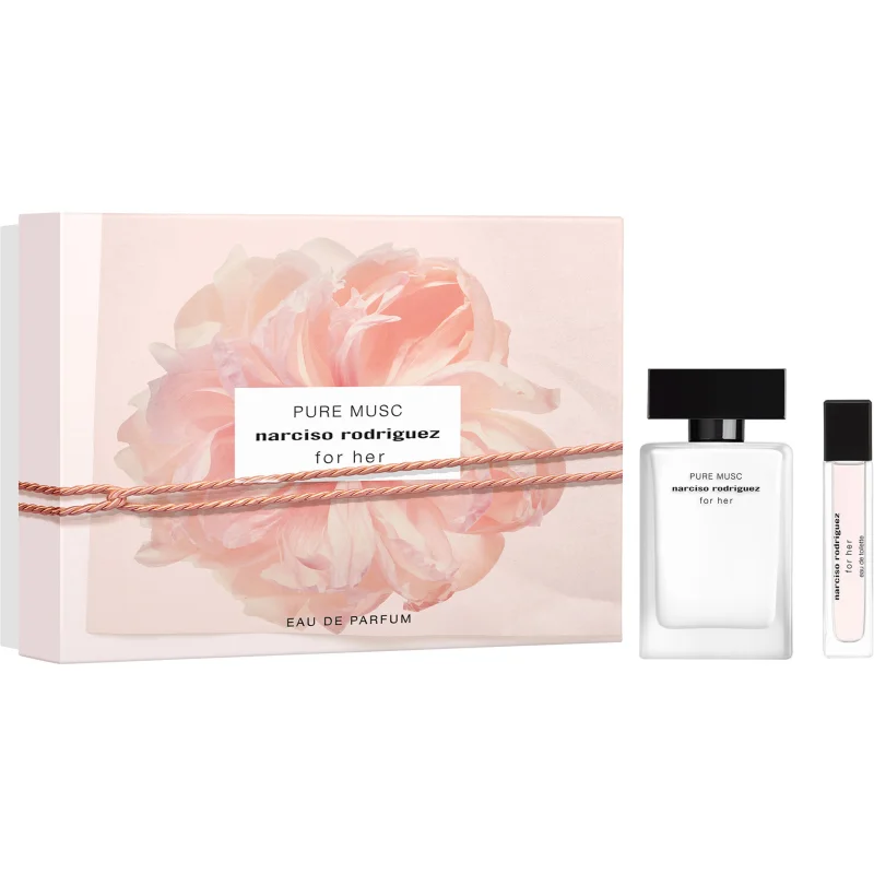 narciso rodriguez for her PURE MUSC подаръчен комплект за жени - Комплект - Сравни цени от 1 магазин с безплатна доставка