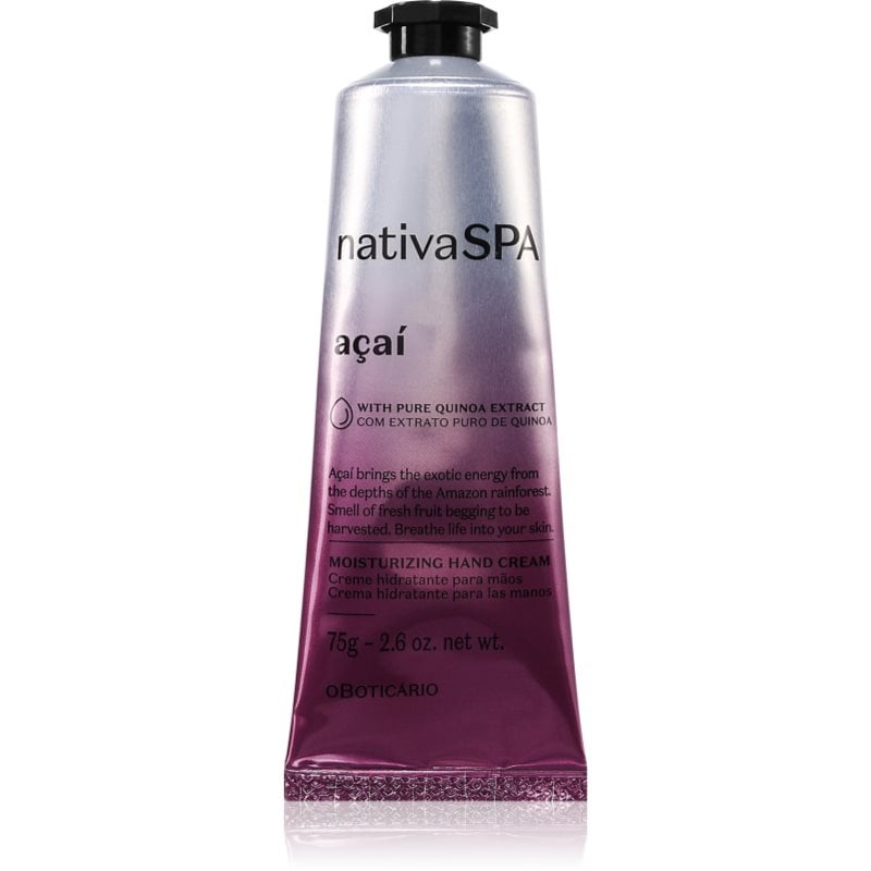 oBoticário Nativa SPA Acai хидратиращ крем за ръце