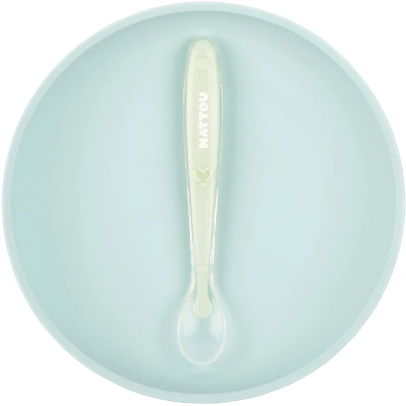 NATTOU Tableware Set of 2 Pieces сет за хранене за деца Mint - За деца - Сравни цени от 1 магазин с безплатна доставка