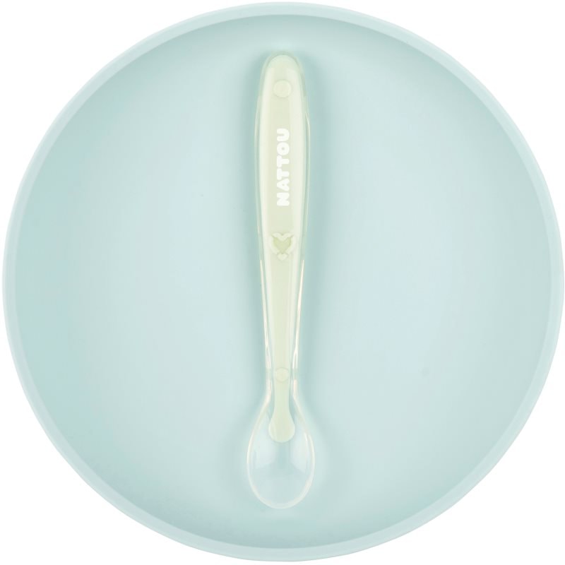 NATTOU Tableware Set of 2 Pieces сет за хранене за деца Mint - За деца - Сравни цени от 1 магазин с безплатна доставка